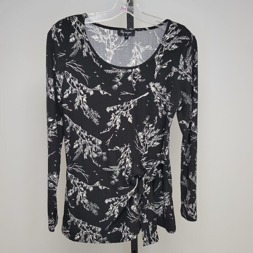 Lily Morgan Tie Side Top